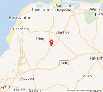Map of Great Bircham, EnglandEngland