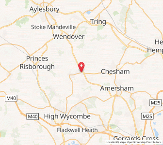 Map of Great Missenden, EnglandEngland