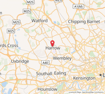 Map of Greenhill, EnglandEngland