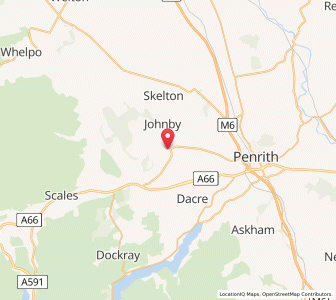 Map of Greystoke, EnglandEngland
