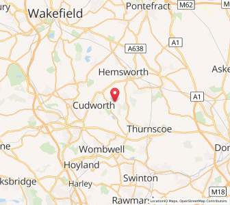 Map of Grimethorpe, EnglandEngland