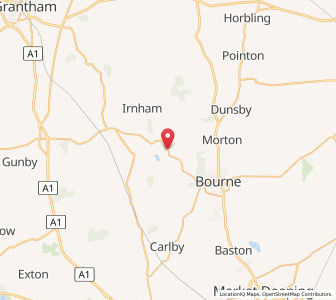 Map of Grimsthorpe, EnglandEngland