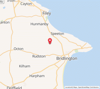 Map of Grindale, EnglandEngland