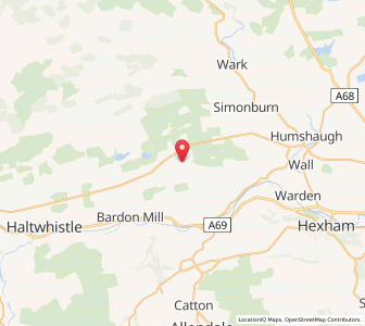 Map of Grindon, EnglandEngland