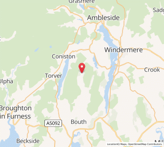 Map of Grizedale, EnglandEngland