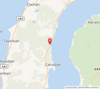 Map of Grogport, ScotlandScotland