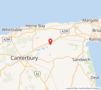 Map of Grove Ferry, EnglandEngland