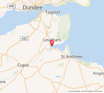 Map of Guardbridge, ScotlandScotland