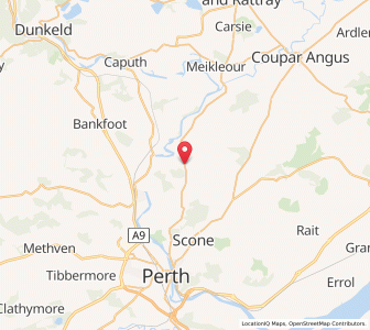 Map of Guildtown, ScotlandScotland