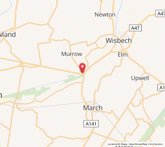 Map of Guyhirn, EnglandEngland