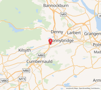Map of Haggs, ScotlandScotland