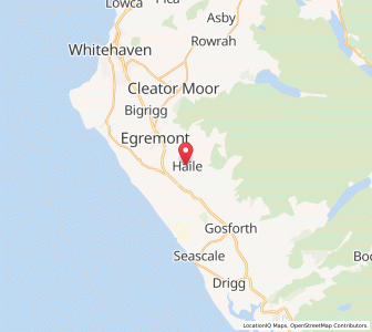 Map of Haile, EnglandEngland