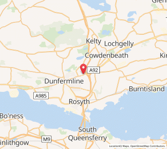 Map of Halbeath, ScotlandScotland