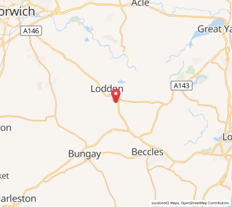 Map of Hales, EnglandEngland