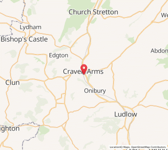 Map of Halford, EnglandEngland