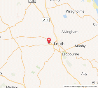 Map of Hallington, EnglandEngland