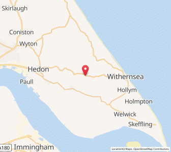 Map of Halsham, EnglandEngland