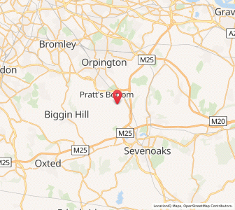 Map of Halstead, EnglandEngland