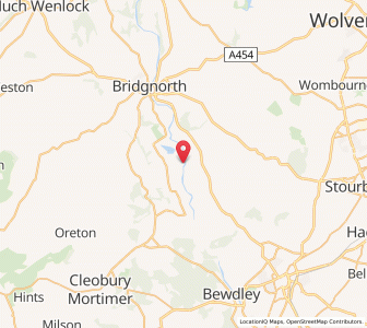 Map of Hampton Loade, EnglandEngland