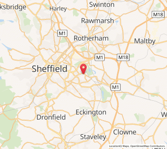 Map of Handsworth, EnglandEngland