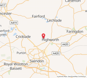 Map of Hannington, EnglandEngland