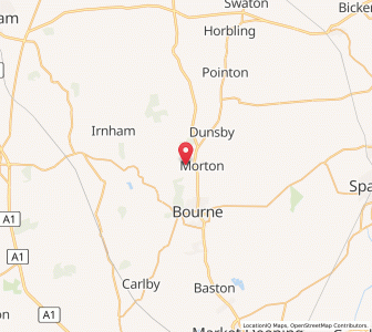 Map of Hanthorpe, EnglandEngland