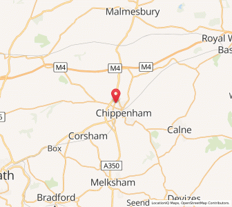 Map of Hardenhuish, EnglandEngland