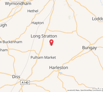 Map of Hardwick, EnglandEngland