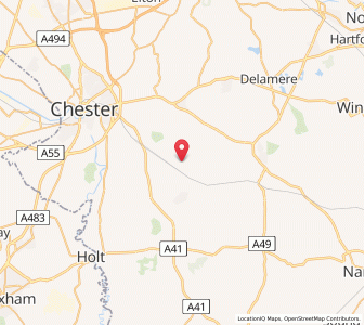 Map of Hargrave, EnglandEngland