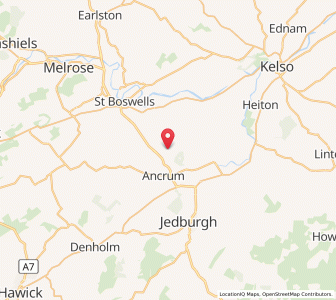 Map of Harrietsfield, ScotlandScotland
