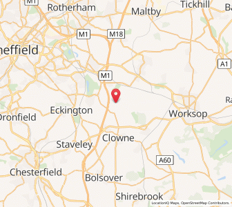 Map of Harthill, EnglandEngland