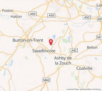 Map of Hartshorne, EnglandEngland