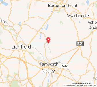 Map of Haselour, EnglandEngland