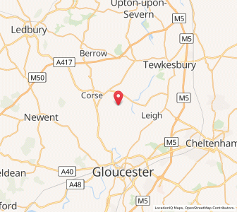Map of Hasfield, EnglandEngland