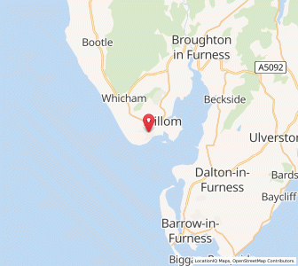 Map of Haverigg, EnglandEngland