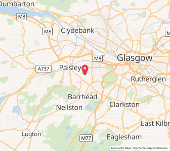 Map of Hawkhead, ScotlandScotland