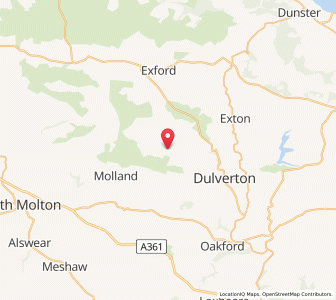 Map of Hawkridge, EnglandEngland