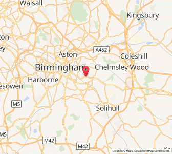Map of Hay Mills, EnglandEngland