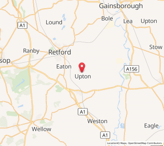 Map of Headon, EnglandEngland