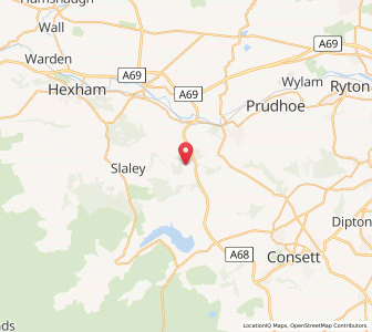 Map of Healey, EnglandEngland