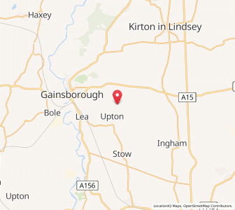 Map of Heapham, EnglandEngland