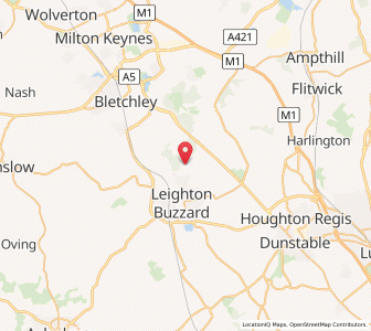 Map of Heath and Reach, EnglandEngland