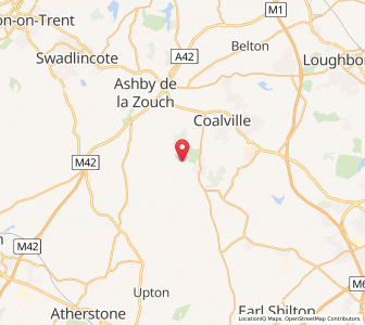 Map of Heather, EnglandEngland