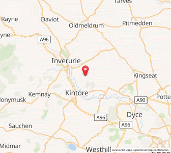 Map of Heatherwick, ScotlandScotland