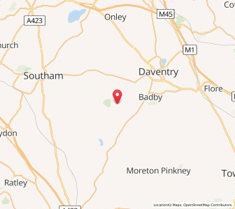 Map of Hellidon, EnglandEngland