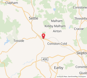 Map of Hellifield, EnglandEngland