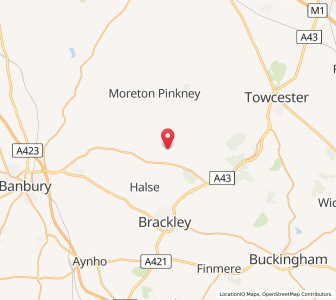 Map of Helmdon, EnglandEngland
