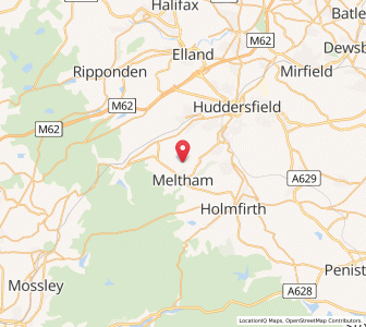 Map of Helme, EnglandEngland