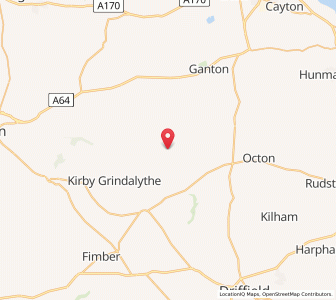 Map of Helperthorpe, EnglandEngland