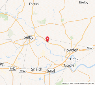 Map of Hemingbrough, EnglandEngland